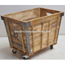 industrial vintage laundry box